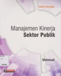 MANAJEMEN KINERJA SEKTOR PUBLIK
