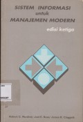 SISTEM INFORMASI UNTUK MANAJEMEN MODERN