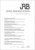 JURNAL AKUNTANSI DAN BISNIS VOL. 23 NO. 2 TAHUN 2023