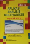 APLIKASI ANALISIS MULTIVARIATE DENGAN PROGRAM IBM SPSS 26