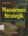MANAJEMEN STRATEGIK : KONSEP DAN KASUS