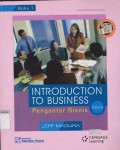 INTRODUCTION TO BUSINESS = PENGANTAR BISNIS BUKU 1