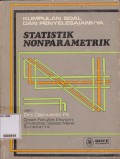KUMPULAN SOAL DAN PENYELESAIANNYA : STATISTIK NONPARAMETRIK