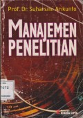 MANAJEMEN PENELITIAN